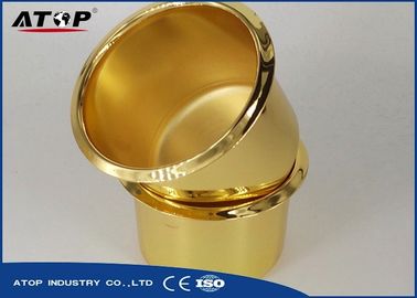 장식 금속 남비를 위한 쉬운 통제 금/브라운 진공 코팅 기계